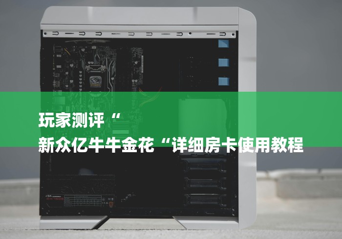 玩家测评“
新众亿牛牛金花“详细房卡使用教程