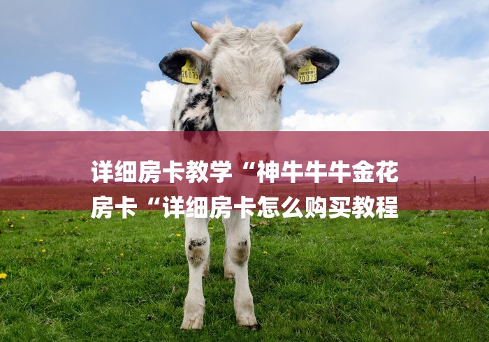 详细房卡教学“神牛牛牛金花
房卡“详细房卡怎么购买教程 详细房卡教学“神牛牛牛金花
房卡“详细房卡怎么购买教程